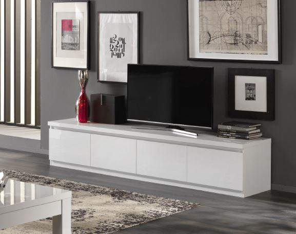 voorjaar excelleren Ministerie TV meubel Groot Apeldoorn Wit | Goedkoopst bij A-meubel