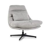 Fauteuil Cooper met kussen - Grijs Houston - 95885