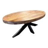 Salontafel Ovaal Hout & Harmonie