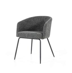 Fauteuil Astrid - Anthracite Baquer - 95575