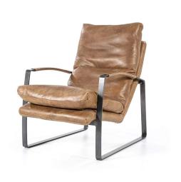 Fauteuil Lex - Cognac Vintage Leer - 92092