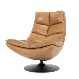 Fauteuil Sven - Cognac Boho Leder - 95938